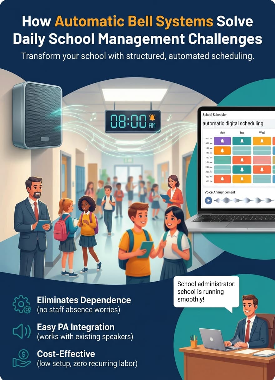 Manual vs Automatic School Bell Comparison