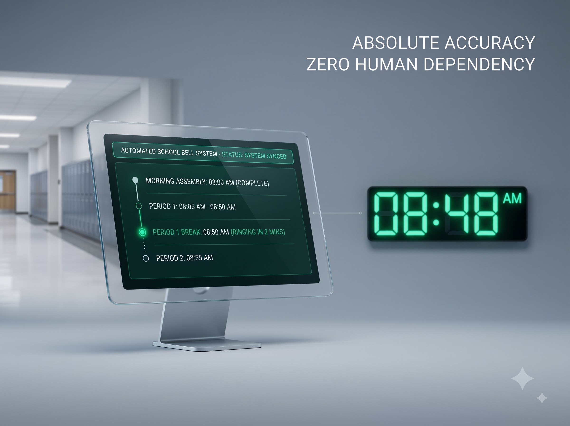 Automated School Bell Timer Features
